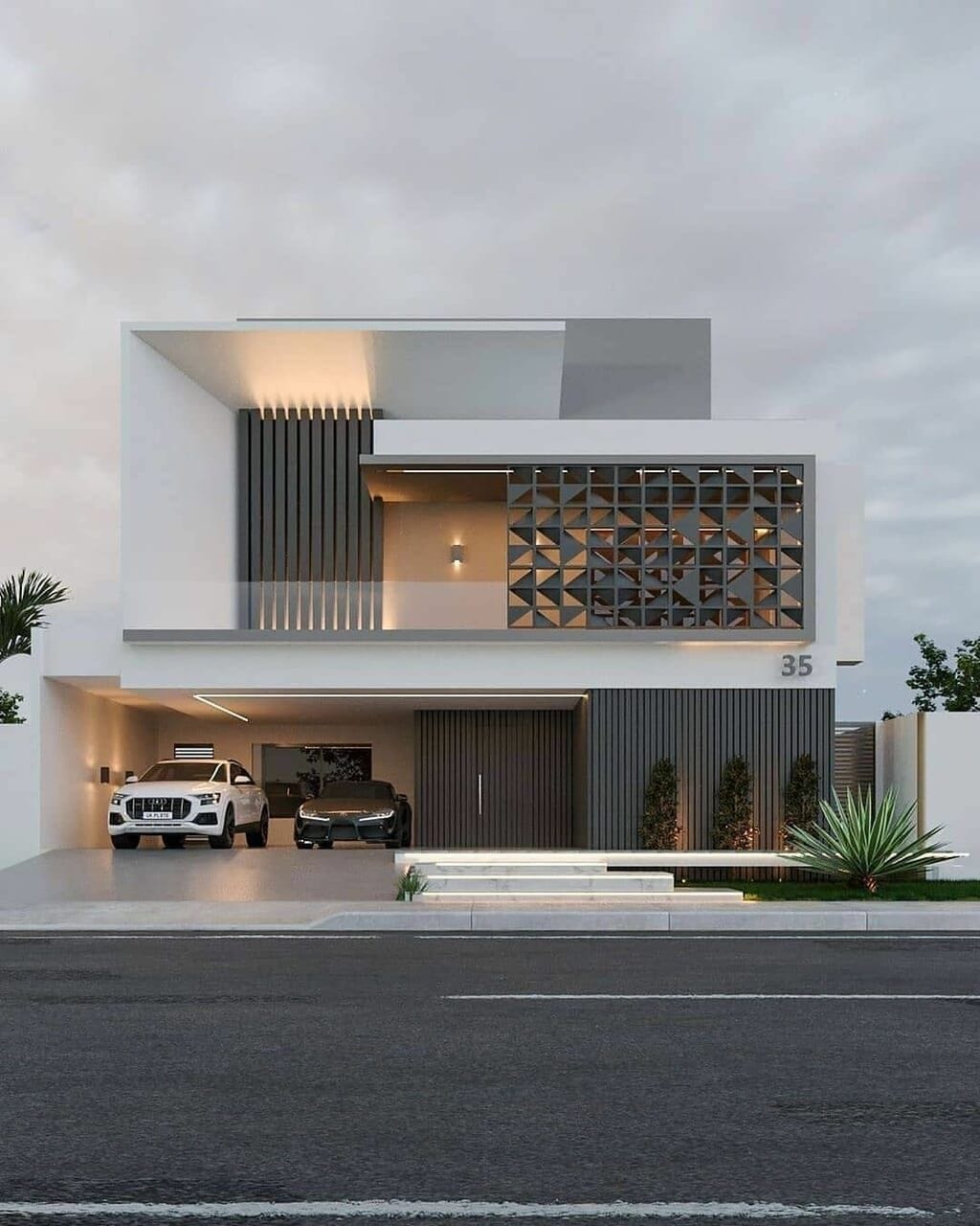 contemporary dream home.